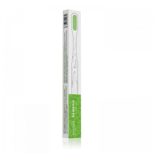 Классическая зубная щетка SHARME DENT GREEN, средней жесткости